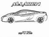 Mclaren Fast Bugatti Coloriages Yescoloring sketch template