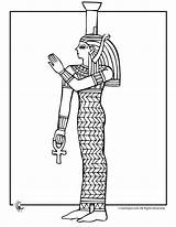 Coloring Osiris Egypt Egyptian Omalovánky Starověký Queen Egyptské Ancient Jr Fantasy Pages Da Designlooter Printer Send Button Special Print Only sketch template
