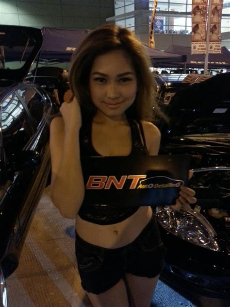 sensual pinays faith ibarreta lovely car show model