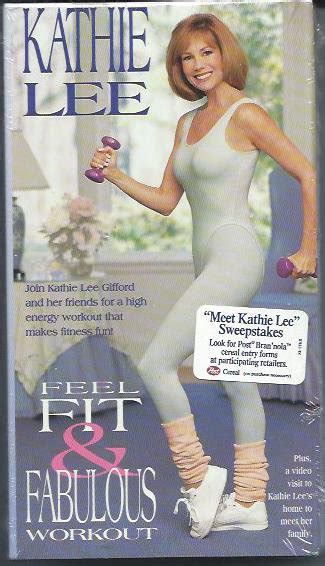 Feel Fit And Fabulous Workout Kathie Lee Ford Exercise Video Vhs