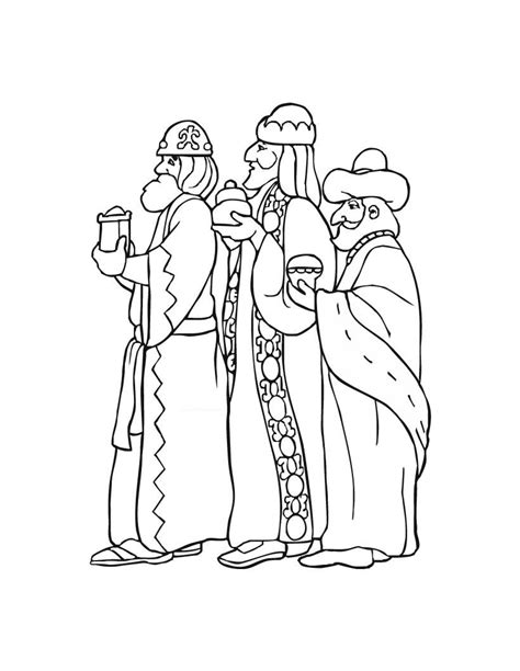 dibujo reyes magos colorear coloring pages christmas coloring pages