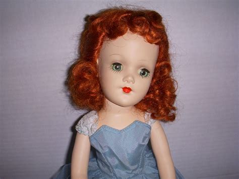 Vintage 1950s Rare Red Head Mary Hoyer Doll All Original Boxed From