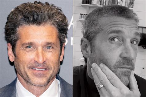 patrick dempsey spontaneously shaves off his hair for diy buzz cut