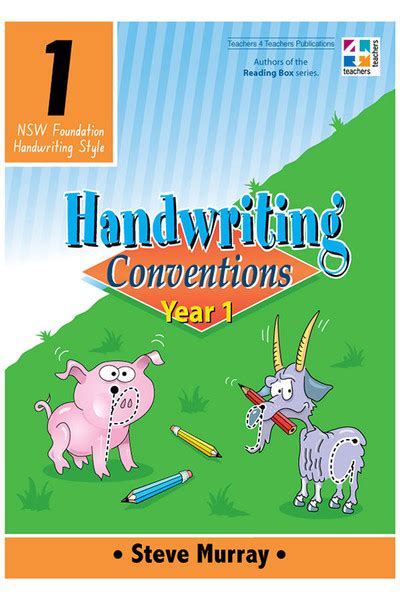 handwriting conventions nsw year 1 teachers 4