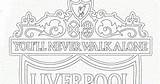 Liverpool Fc Emblem Coloring sketch template
