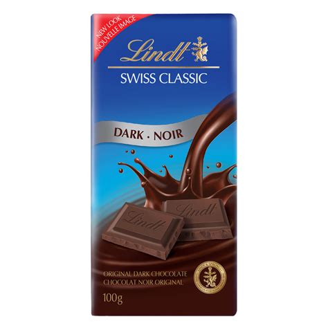 lindt swiss classic dark chocolate bar