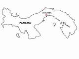 Panamá Cartine Landkarten Landkarte Geografie Nazioni Colorea Tus Láminas Malvorlage Sketchite sketch template