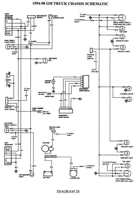 gm headlight wiring diagram schematic diagram headlight dimmer switch wiring diagram