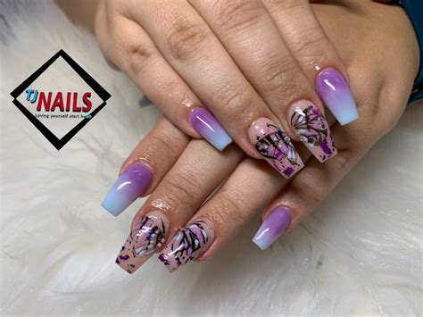 butterfly nails bradenton   nail salon nail art designs