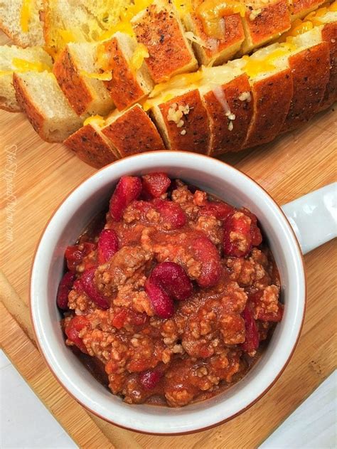4 Ingredient Slow Cooker Chili Recipe · The Typical Mom