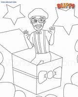 Blippi Printables sketch template