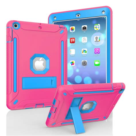 allytech ipad air st generation case shockproof lightweight silicone shock absorbing kickstand