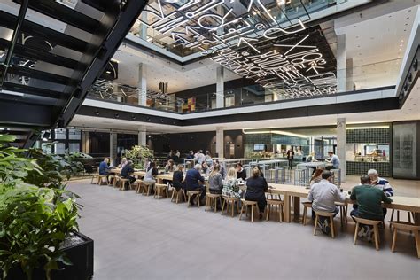 return   office cafeteria means  social workplaces