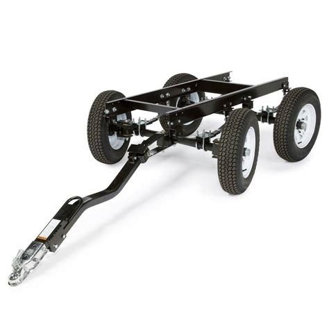 lincoln electric  wheeled steerable yard trailer  duo hitch     utility
