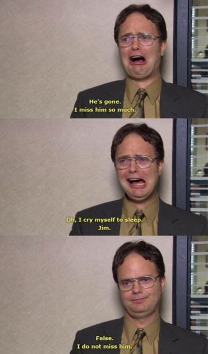 i miss him so much office quotes office humor the
