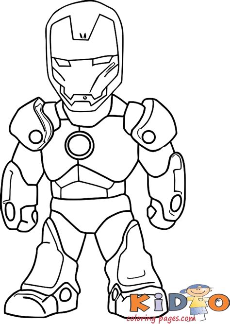 iron man coloring pages  print