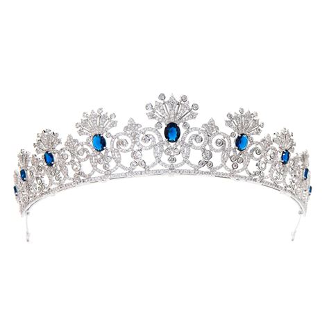 hair accessories party gatherings sapphire tiara replica tiara