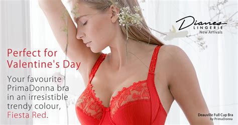 your favourite primadonna bra in irresistible trendy colour fiesta red