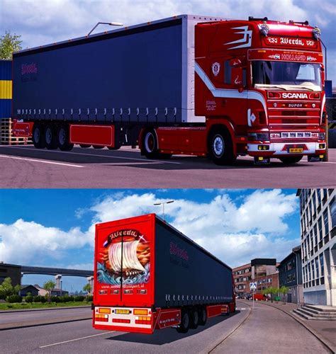 standalone weeda trailer  ets mods euro truck simulator  mods etsmodslt