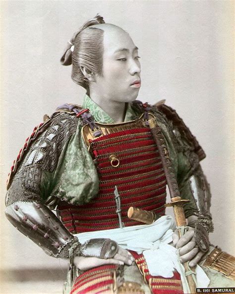 powerful vintage photographs  japanese samurai warriors guerriero