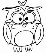 Owl Outline Clipart Cliparts Library sketch template