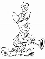 Coloring Piglet Clown Pages Cartoon Pooh Winnie Fancy Clipart Clip Nancy Library Cliparts Hmcoloringpages Musings Inkspired Kids Clowns Voices Juggalos sketch template