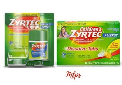 printable zyrtec coupons save    myfreeproductsamplescom