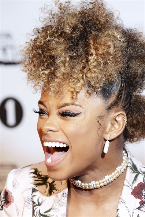 Fleur East Hairstyles For Frizzy Hair Popsugar Beauty Uk Photo 6