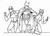 Batman Coloring Catwoman Pages Color Place Cat Women Getcolorings Popular sketch template