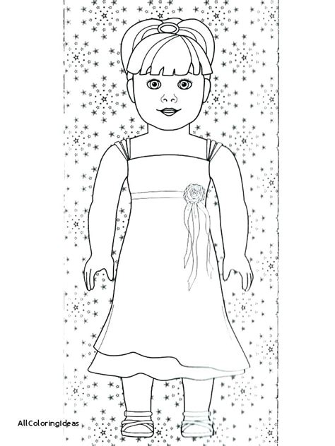 american girl doll coloring pages  print  getdrawings