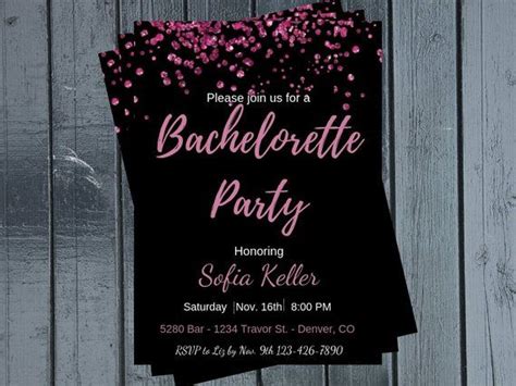 Bachelorette Party Invitation Bachelorette Invitation Bachelorette