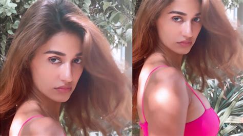 Sexy In Pink Disha Patani Goes Bold And Hot In Latest Photo Fans Feel