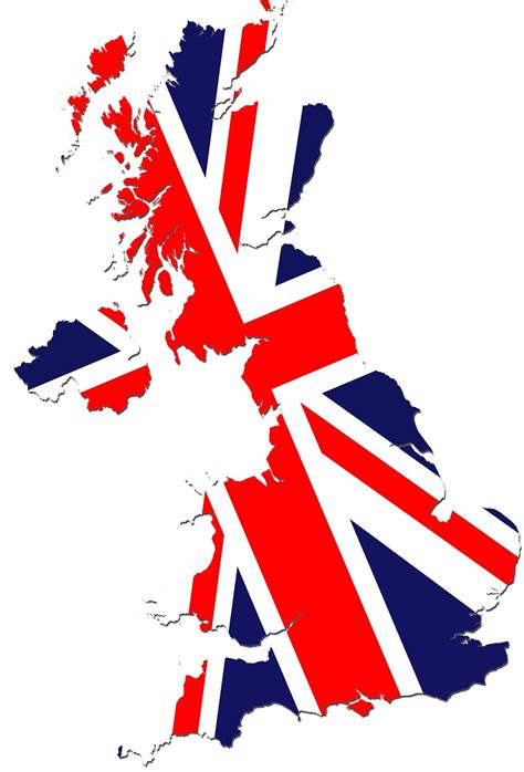 blank map  great britain clipart