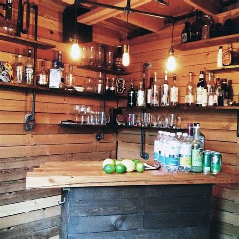 pub shed bar ideas  men cool backyard retreat designs