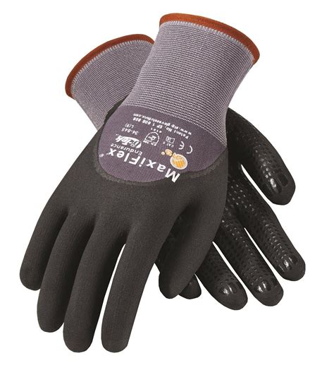 amazoncom  tek maxiflex endurance   seamless knit coated gloves