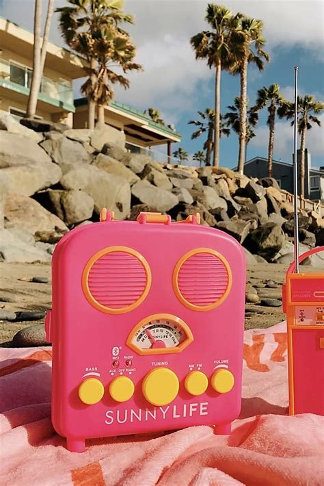 sunnylife beach sounds bluetooth radio speaker  gifts  urban outfitters