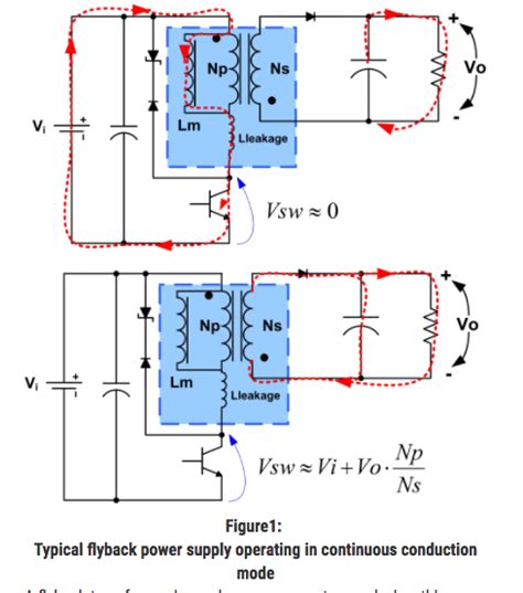 flyback voltage  flyback converters electrical engineering stack exchange