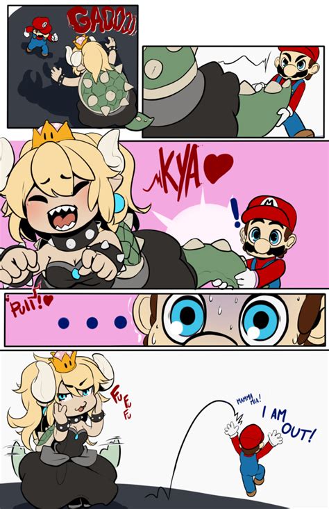 Bowsette Kyaa ~ Mario Pervert Super Mario Memes Super Mario Art
