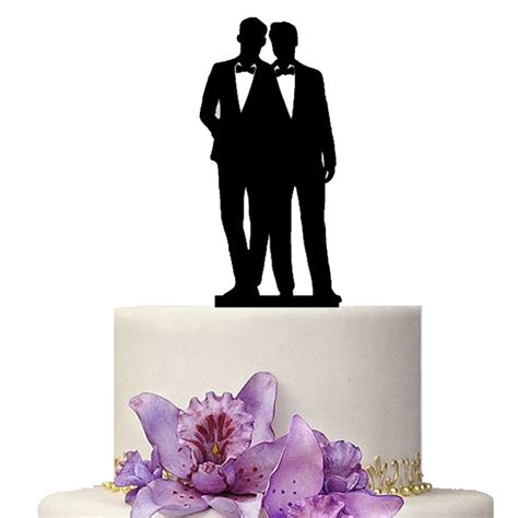 Buy Gay Wedding Cake Topper Man Marriage Wedding