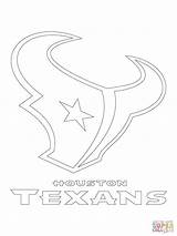 Texans Houston Coloring Logo Pages Football Broncos Nfl Printable Drawing Rockets San Sheets Super Supercoloring Giants Francisco Sports Teams Logos sketch template