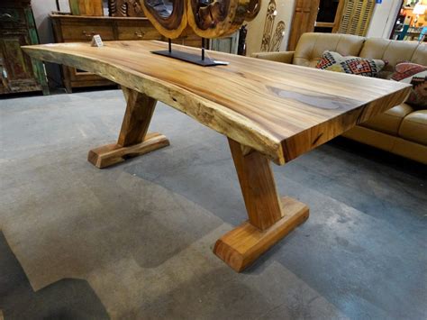 wood dining table  wood legs features  rustic farmhouse