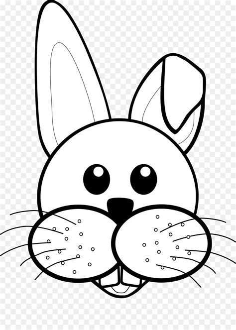 bunny face  draw   draw  easter bunny face  quick  easy
