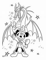 Coloring Pages Mickey Fantasia Disney Magic Sheets Mouse 2000 Colouring Kids Mk Philharmagic Cute Crafts Halloween Colors Movie Choose Board sketch template