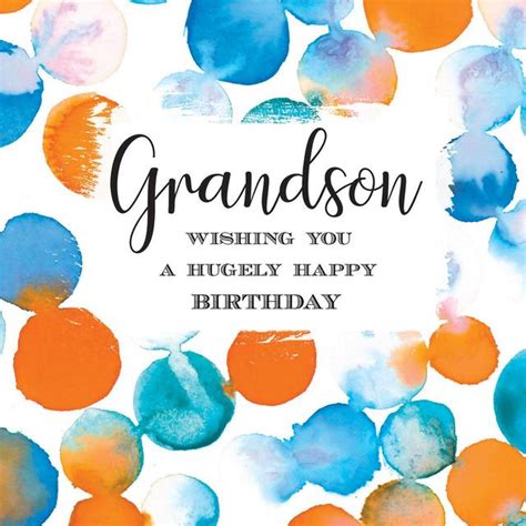 Grandson Birthday Card Ocado