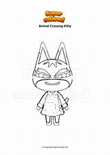 Kitty Supercolored Coloriage sketch template