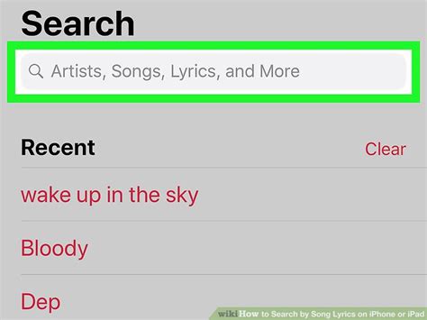 easy ways  search  song lyrics  iphone  ipad  steps