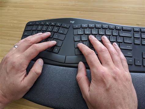 logitech ergo    ergonomic keyboard   comfortable     standing desk