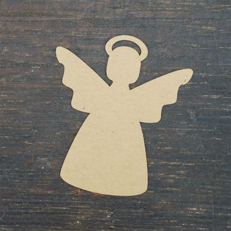 angel gift tags kraft blank tags accessory nature etsy