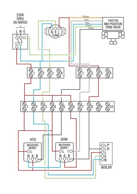 honeywell programmable thermostat rthb wiring diagram endinspire