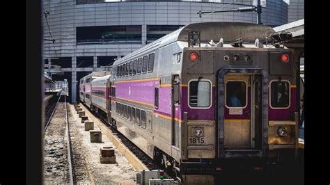 boston mbta commuter rail youtube